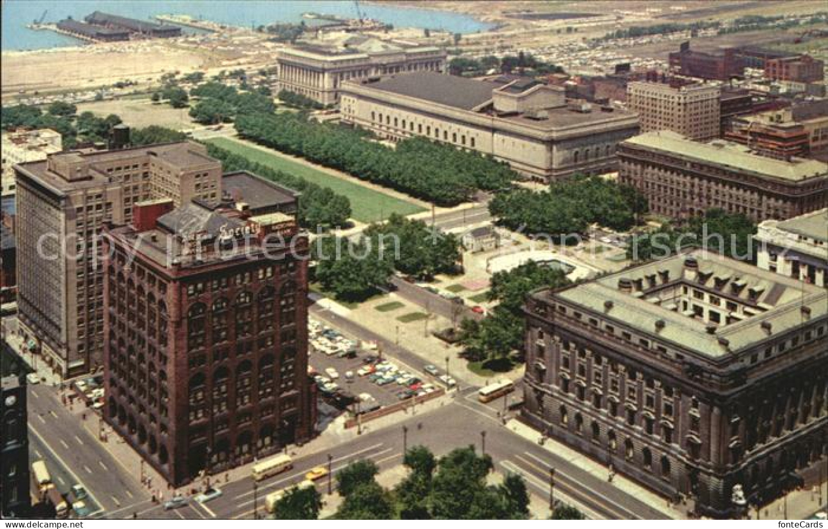 72602512 Cleveland Ohio Civic Center Federal Building Public Library Board Of Ed - Other & Unclassified