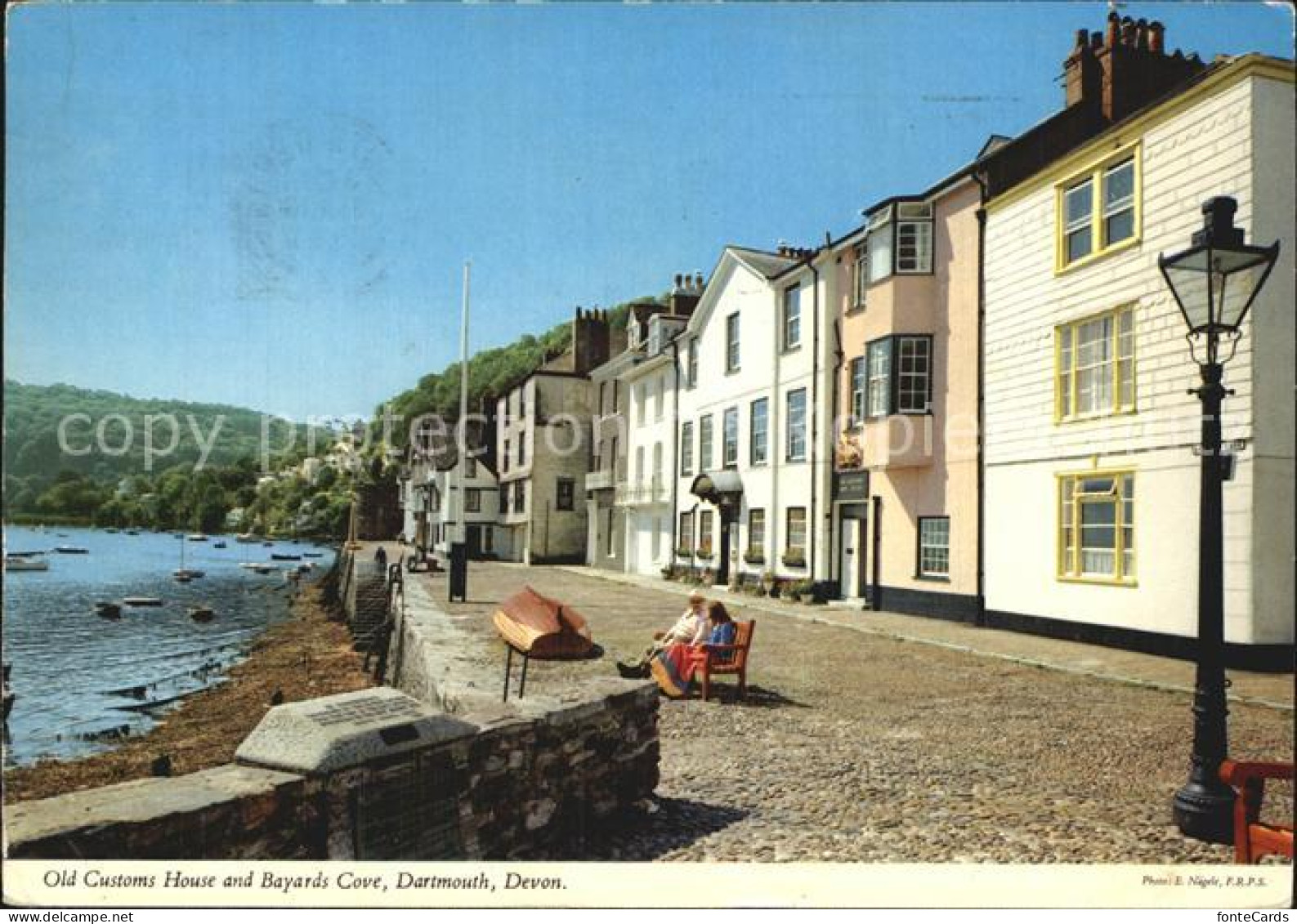 72597428 Dartmouth Devon Old Customs House And Bayards Cove Dartmouth Devon - Autres & Non Classés