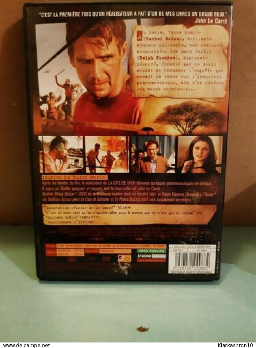 The Constant Gardener Rachel Weise Ralph Fiennes DVD - Autres & Non Classés