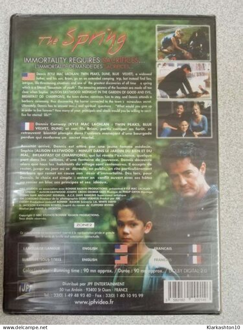 Dvd - The Spring (Alison Eastwood) - Other & Unclassified