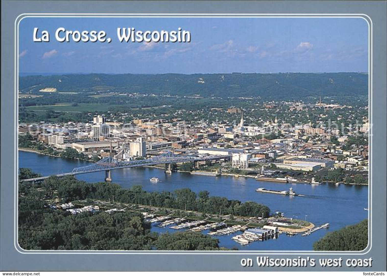 72590543 La_Crosse_Wisconsin Mississippi River - Andere & Zonder Classificatie
