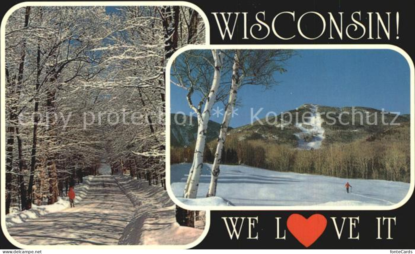 72584278 Wisconsin_US-State Winter Wonderland - Sonstige & Ohne Zuordnung