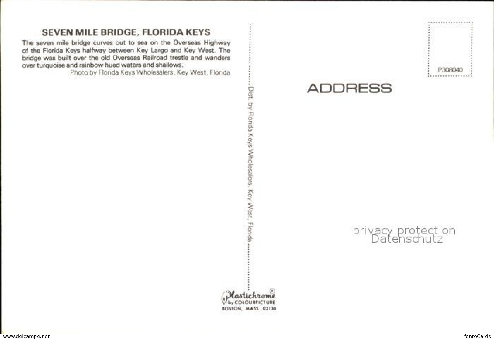 72583983 Florida_Keys Fliegeraufnahme Overseas Highway Seven Mile Bridge - Other & Unclassified