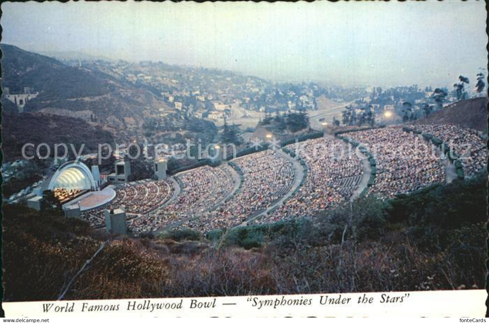 72583945 Hollywood California Hollywood Bowl Symphonies Under The Stare Hollywoo - Other & Unclassified