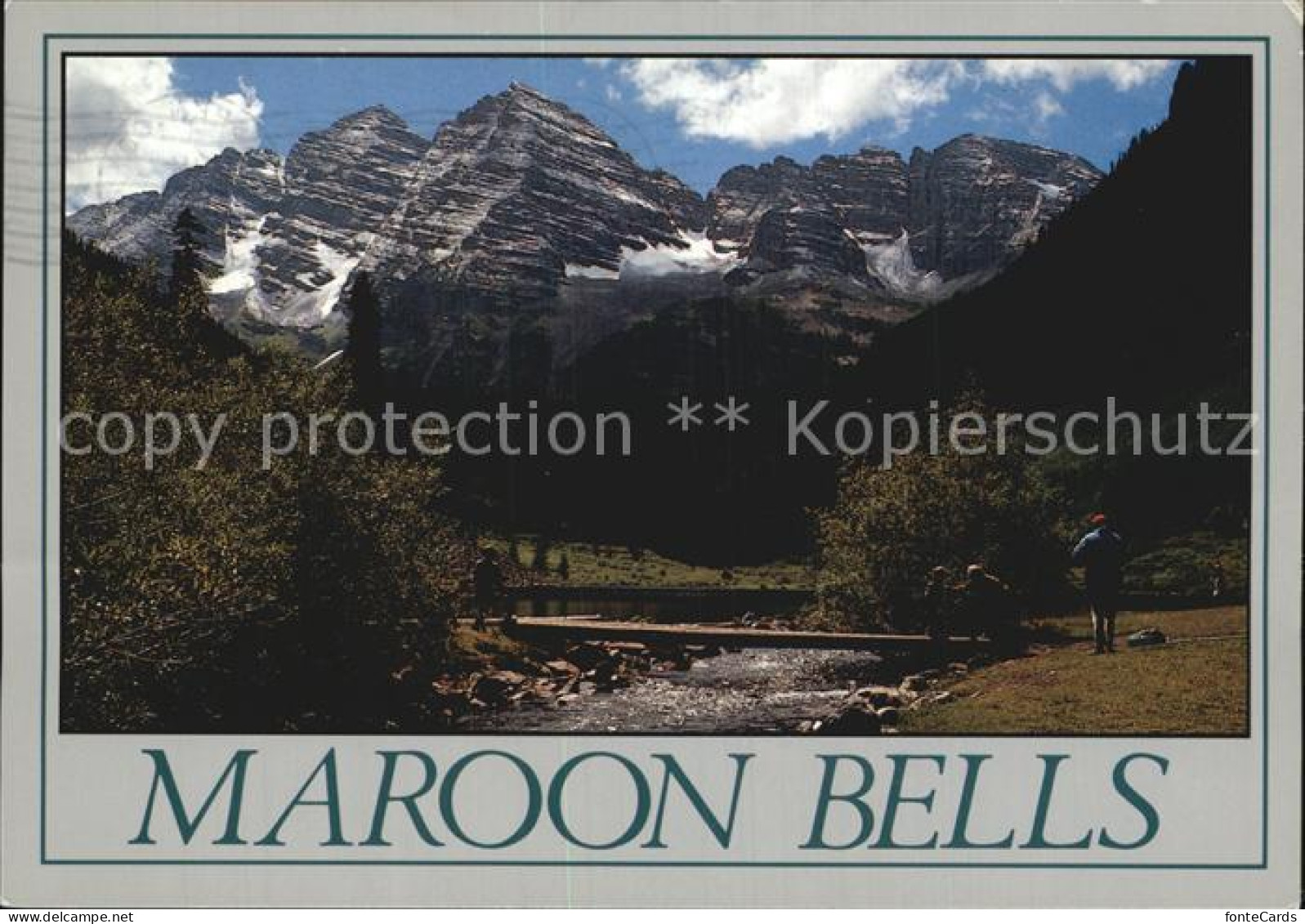 72582867 Aspen Maroon Bells Peaks From Maroon Lake Aspen - Sonstige & Ohne Zuordnung