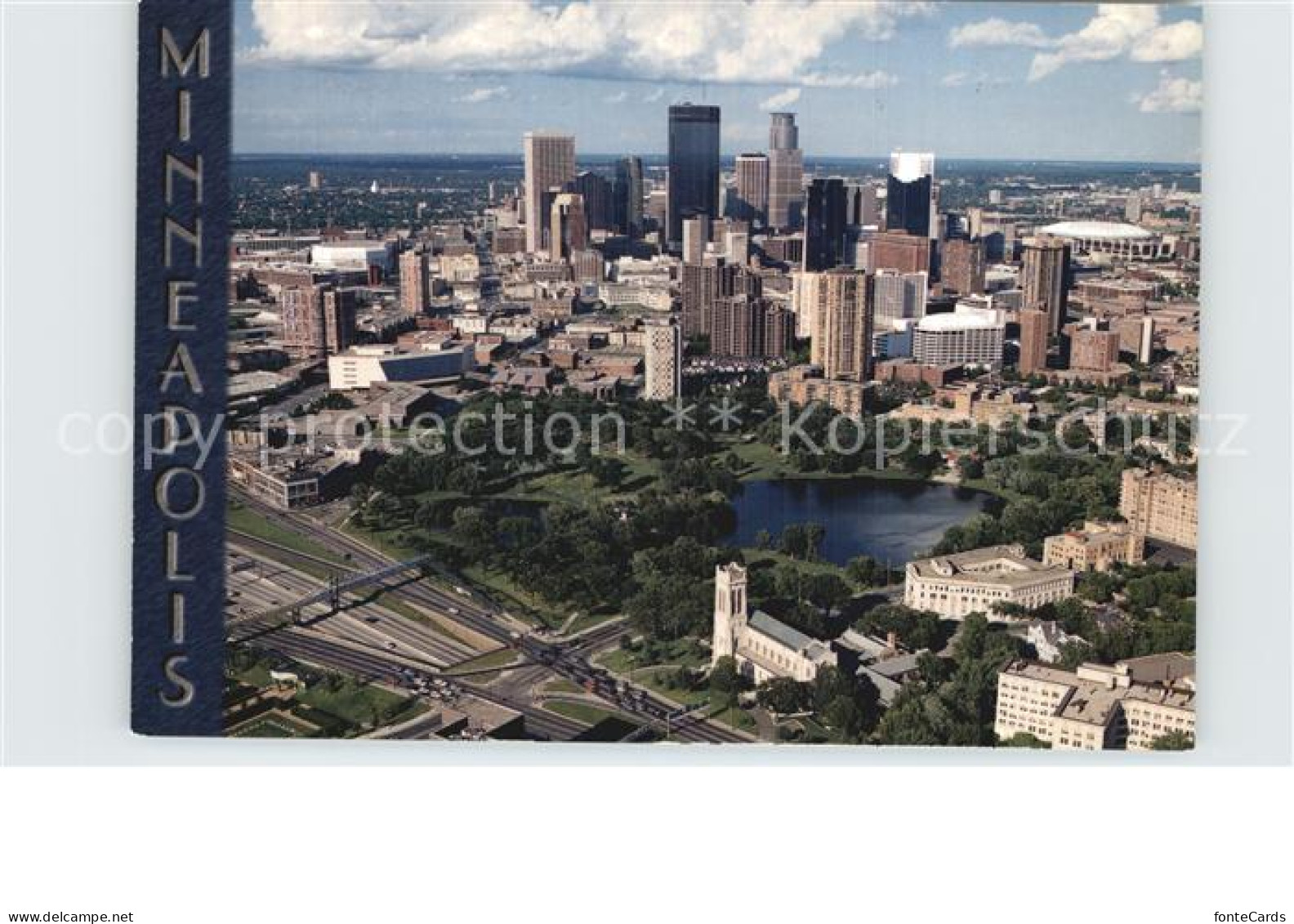 72582712 Minneapolis_Minnesota Downtown Aerial View - Sonstige & Ohne Zuordnung