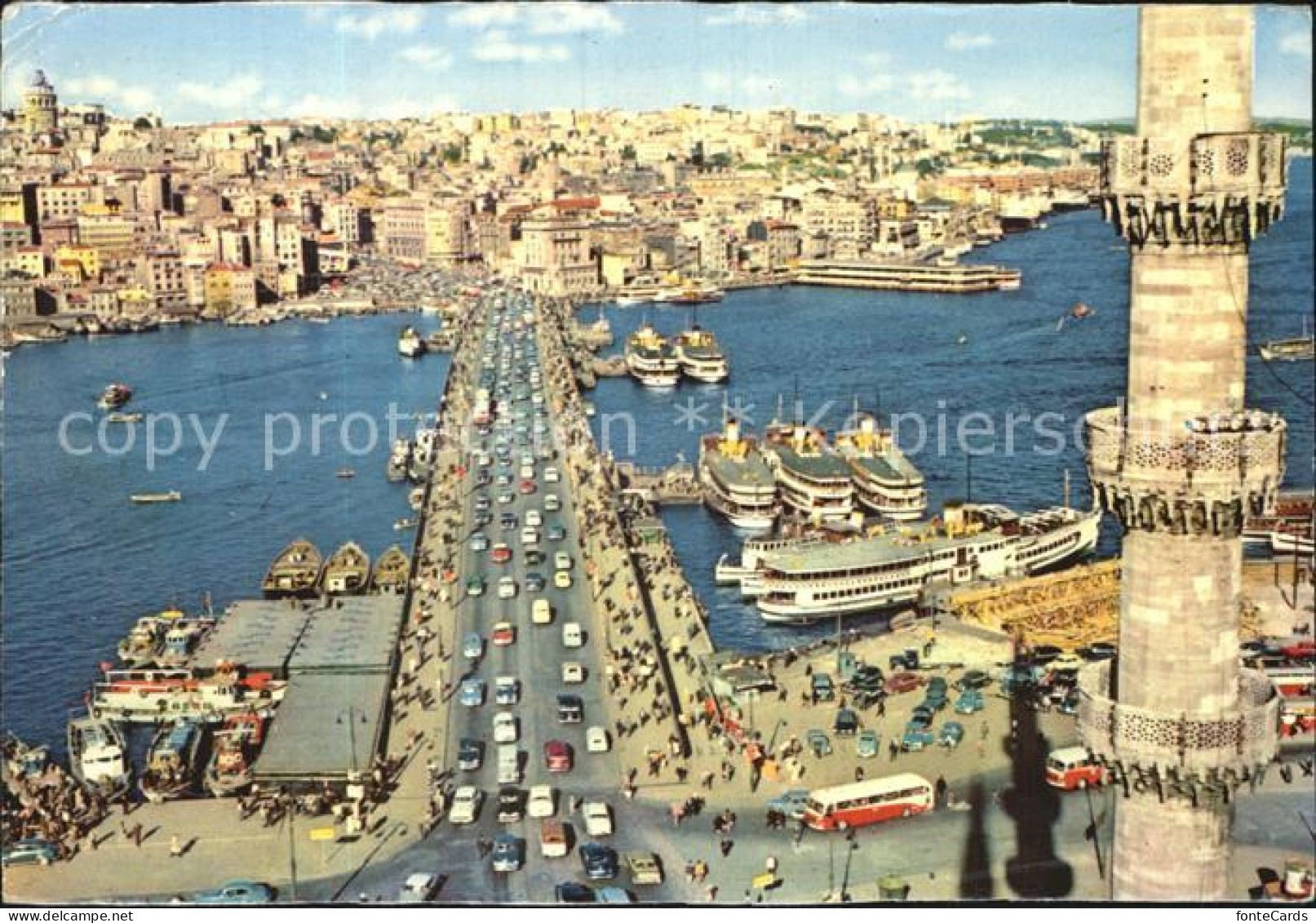 72582345 Istanbul Constantinopel Galata Bruecke Minarett Istanbul - Turquia