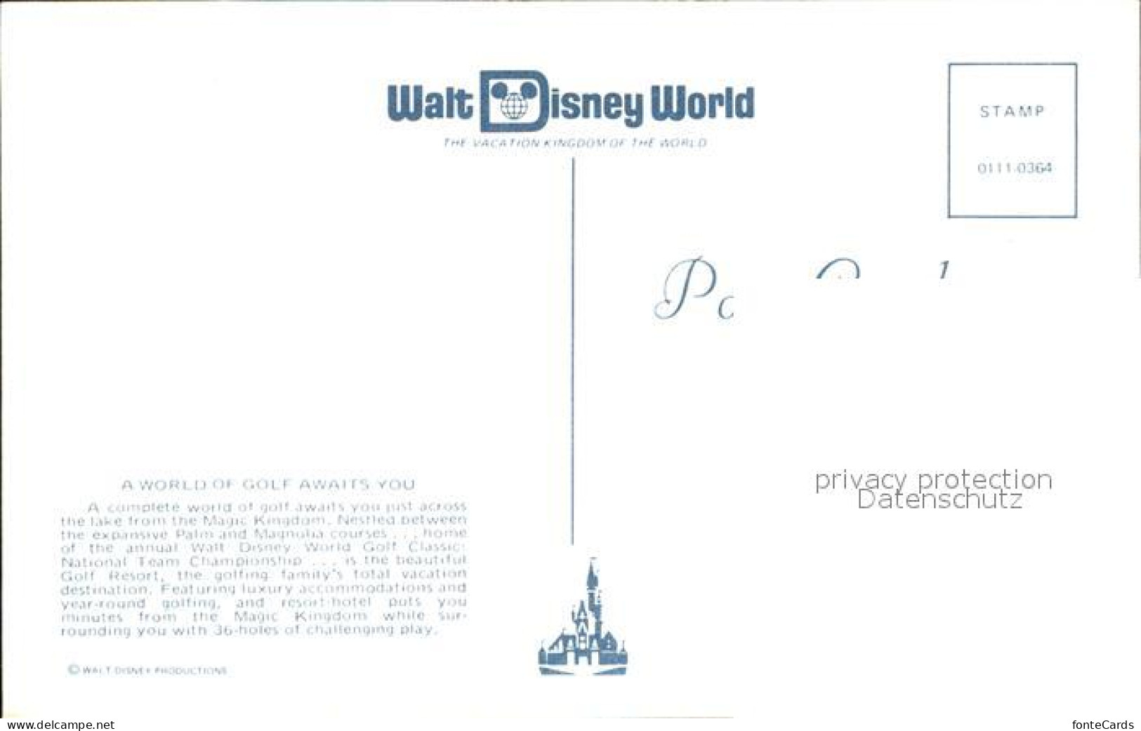 72582193 Walt_Disney_World Fliegeraufnahme - Other & Unclassified