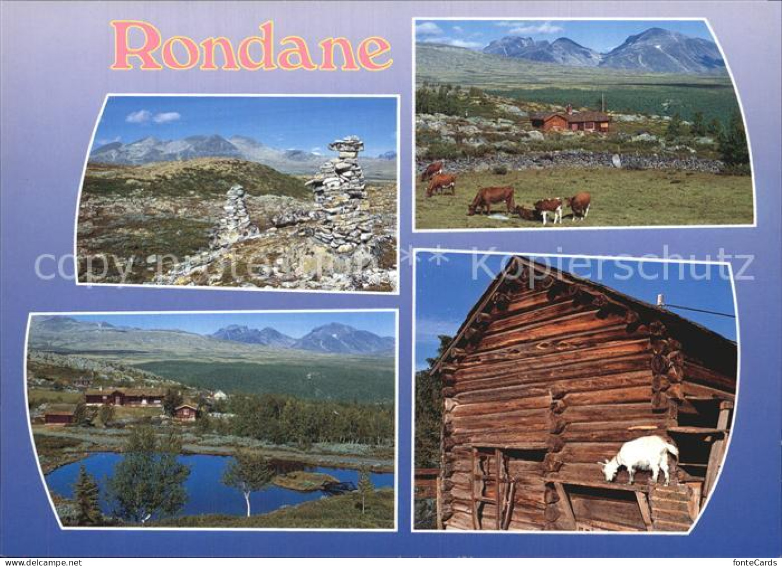 72580141 Rondane Teilansichten Huette Rondane - Noorwegen