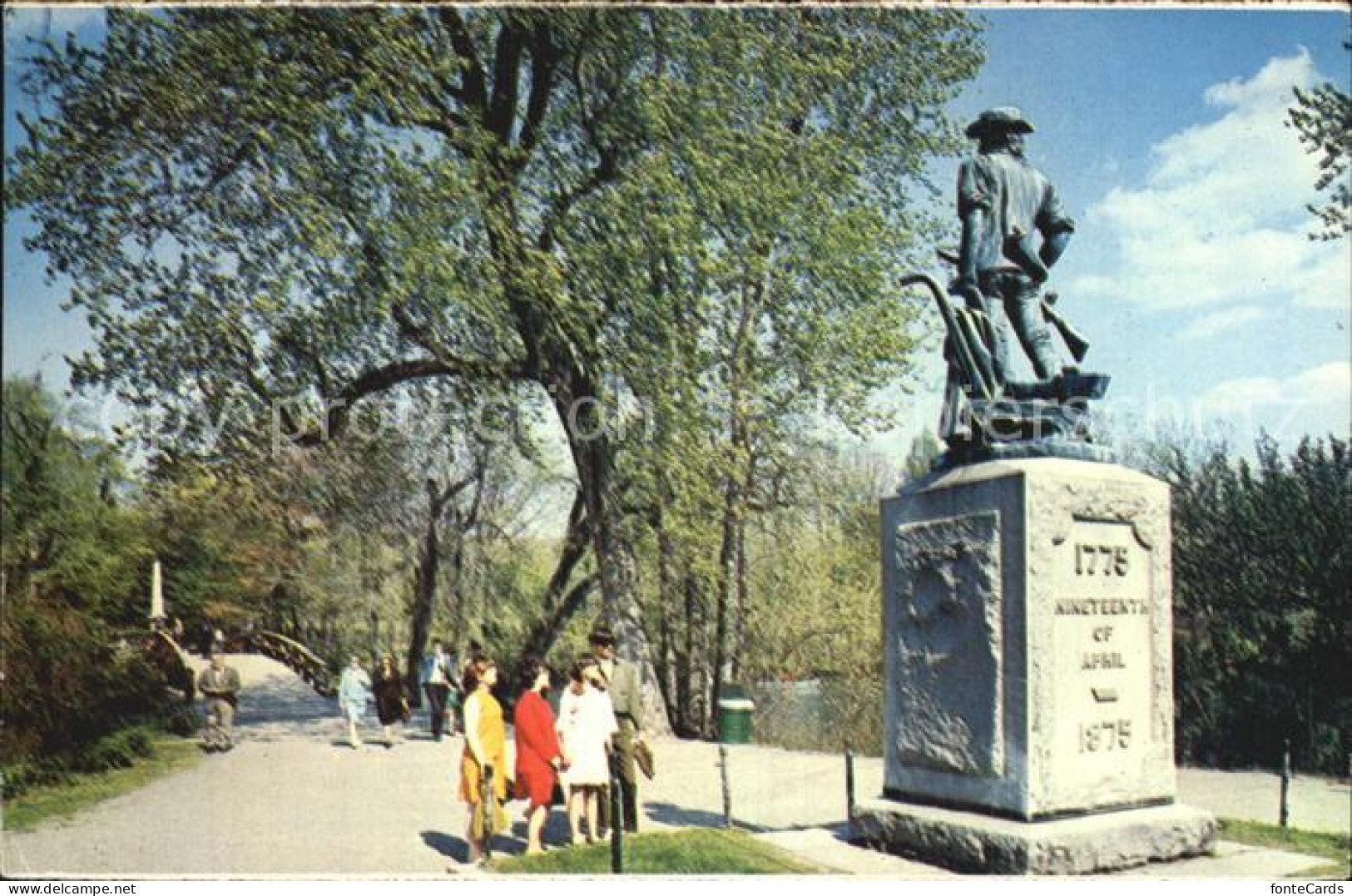 72579858 Concord_Massachusetts Minute Man Statue And North Bridge - Autres & Non Classés