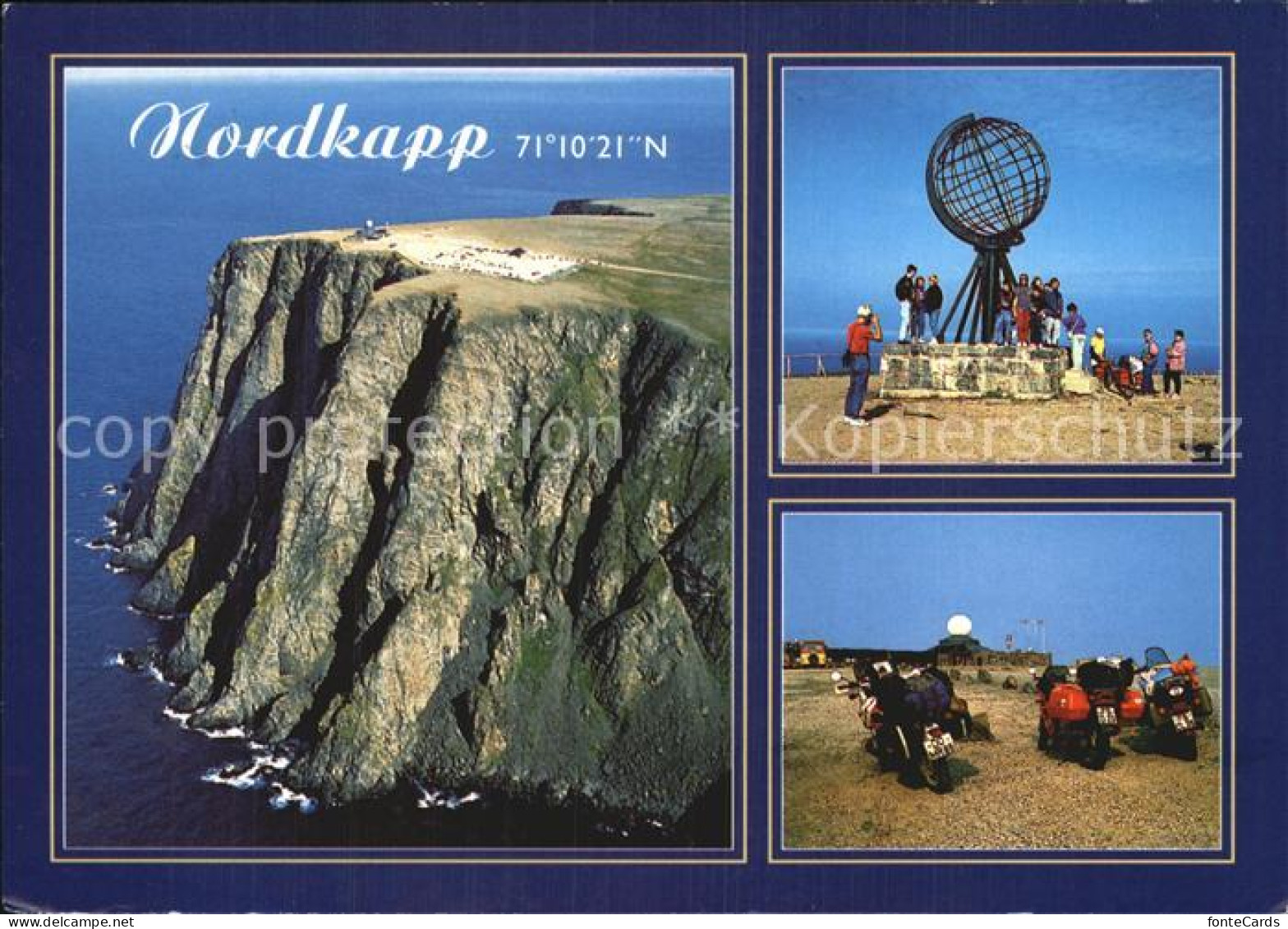 72576671 Nordkapp Nordkap Norge Plateau Fliegeraufnahme  - Norway