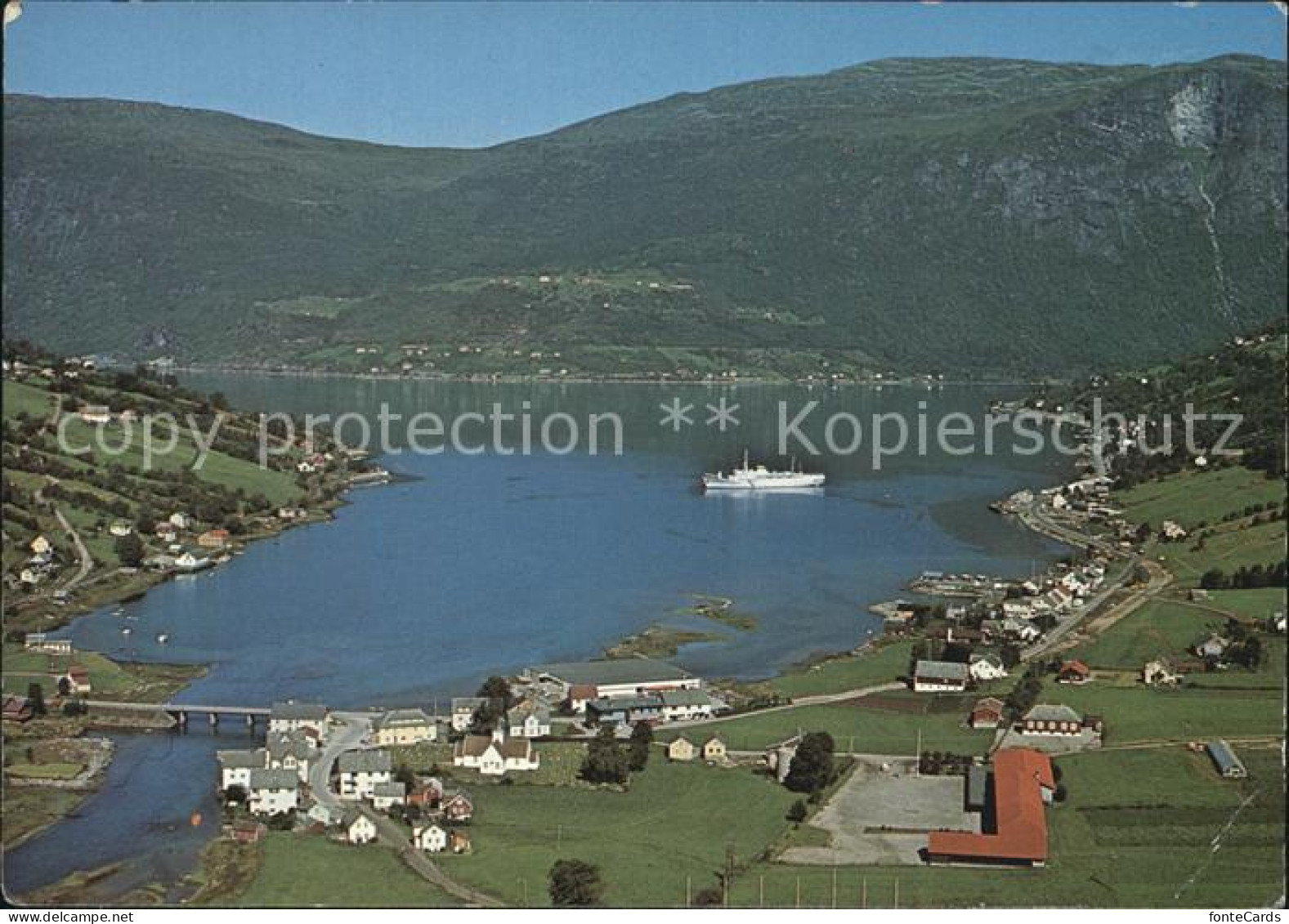 72576669 Olden Nordfjord Fjord Fliegeraufnahme Norwegen - Norway