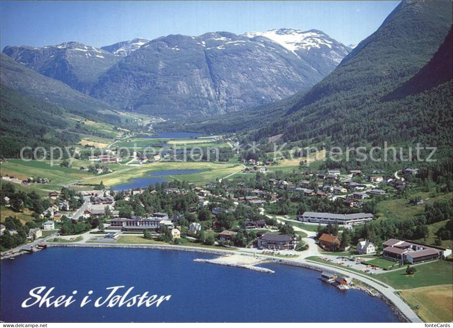 72576627 Jolster Fliegeraufnahme  - Norwegen