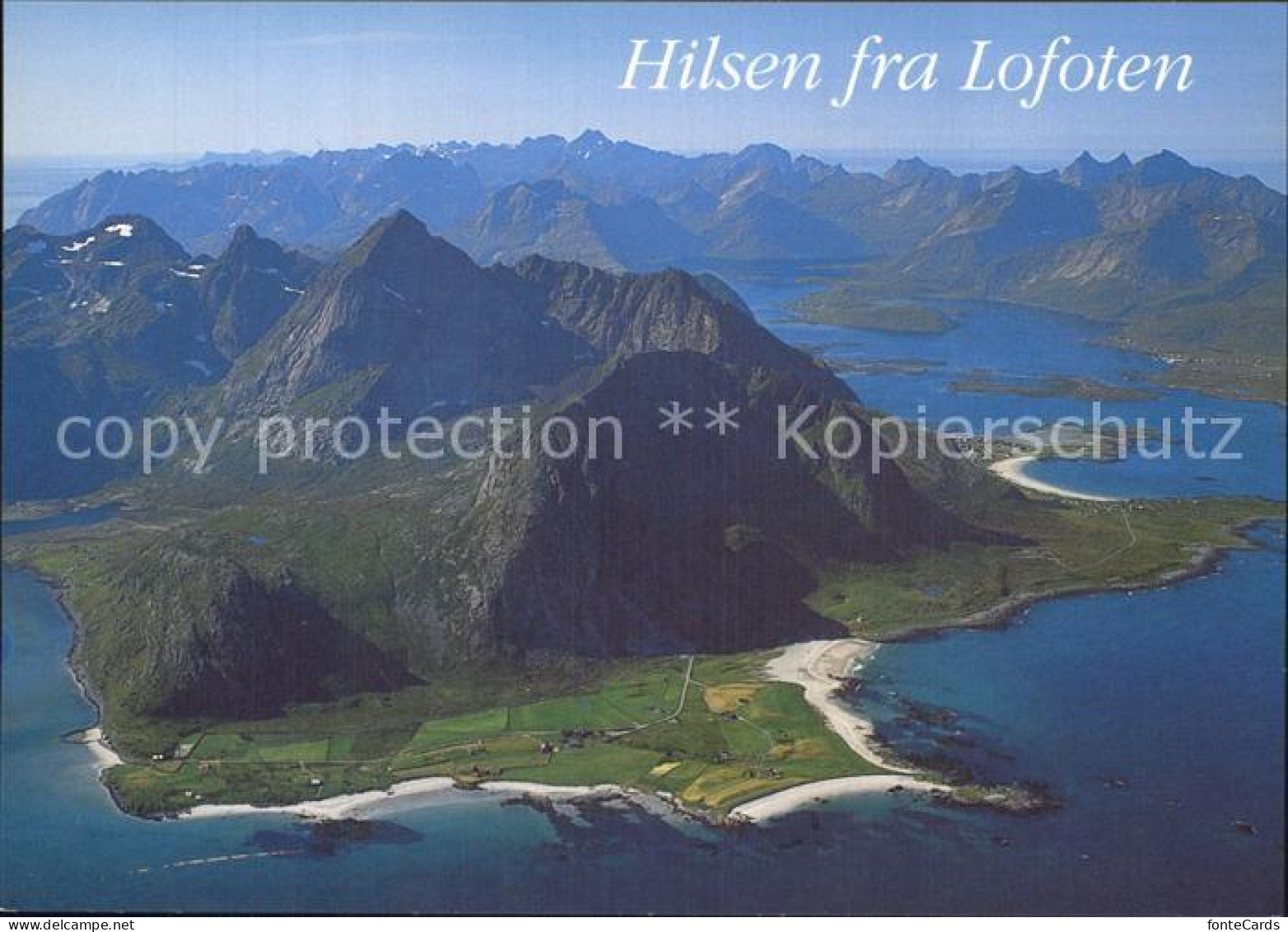 72576514 Ramberg Nordland Lofoten Insel Fliegeraufnahme Ramberg Flakstad - Noorwegen