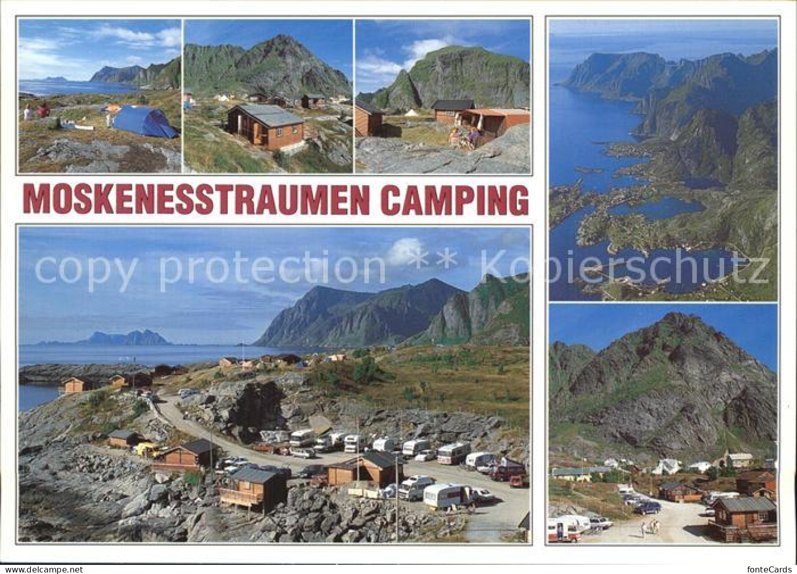 72576496 A Lofoten Moskenesstraumen Camping Kueste Fliegeraufnahme A Lofoten Ins - Noorwegen