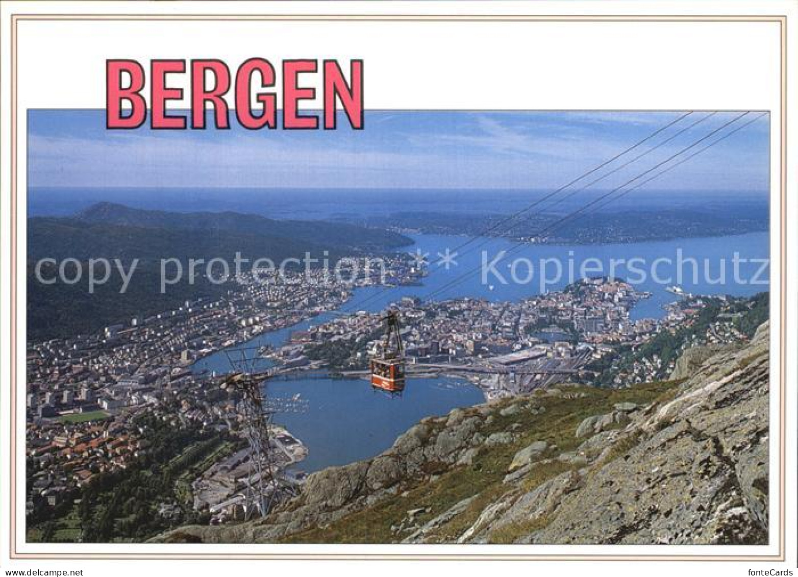 72576415 Bergen Norwegen Ulriksbanen Bergbahn Bergen - Norwegen