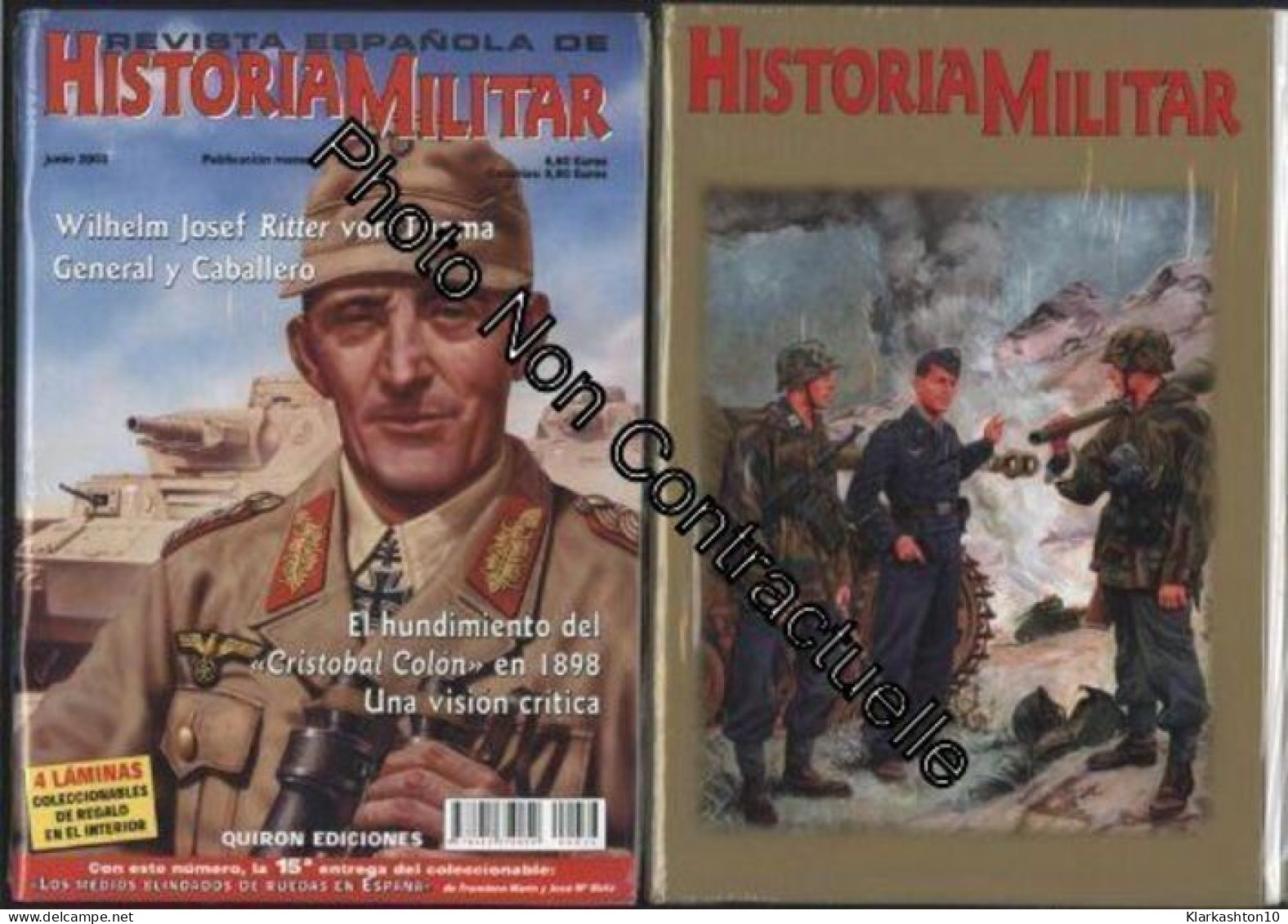 Revista Espanola De Historia Militar N°36 - Junio 2003 + Coffret Cartonné Volumen X - Autres & Non Classés