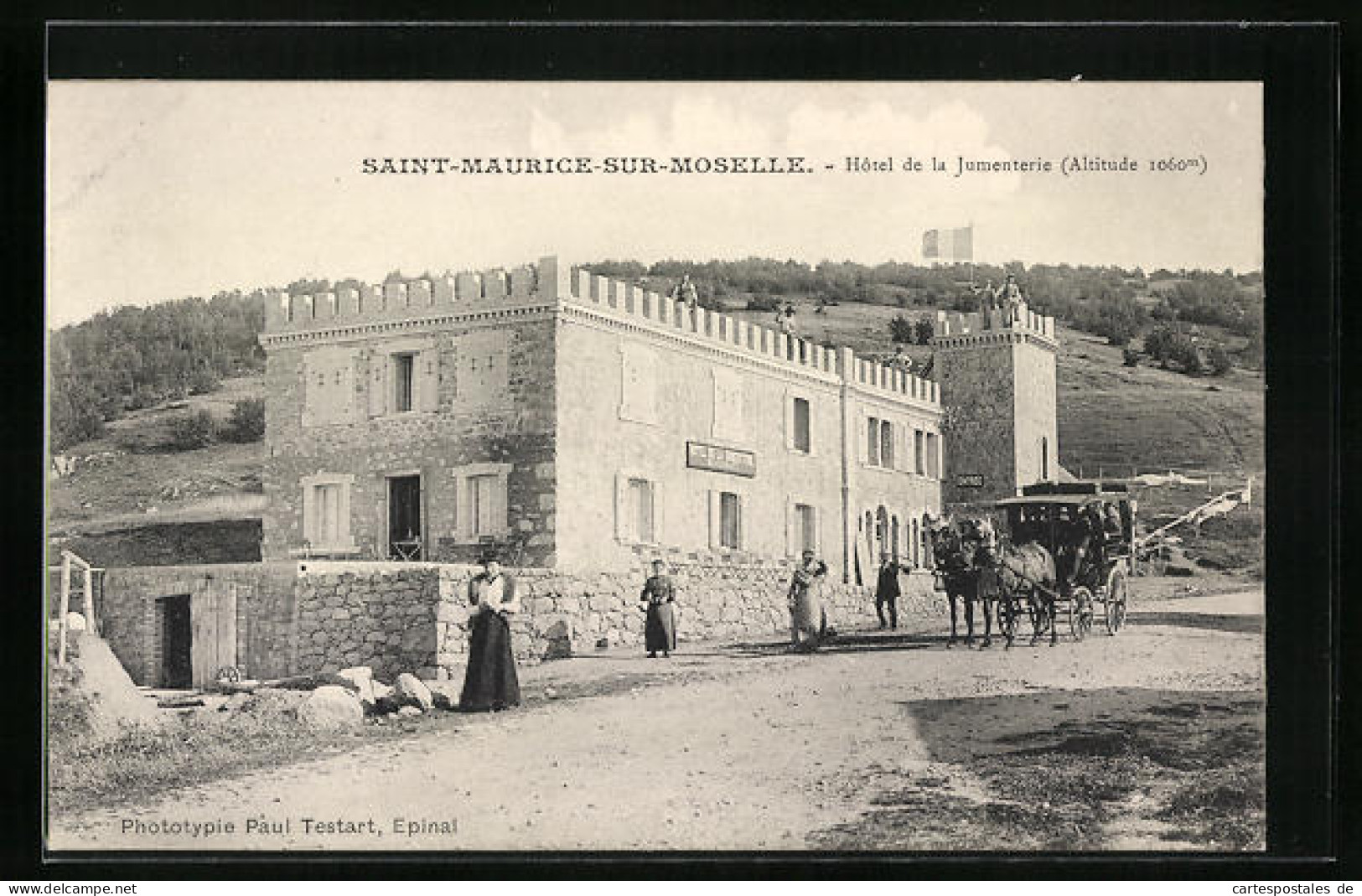 CPA Saint-Maurice-sur-Moselle, Hotel De La Jumenterie  - Other & Unclassified