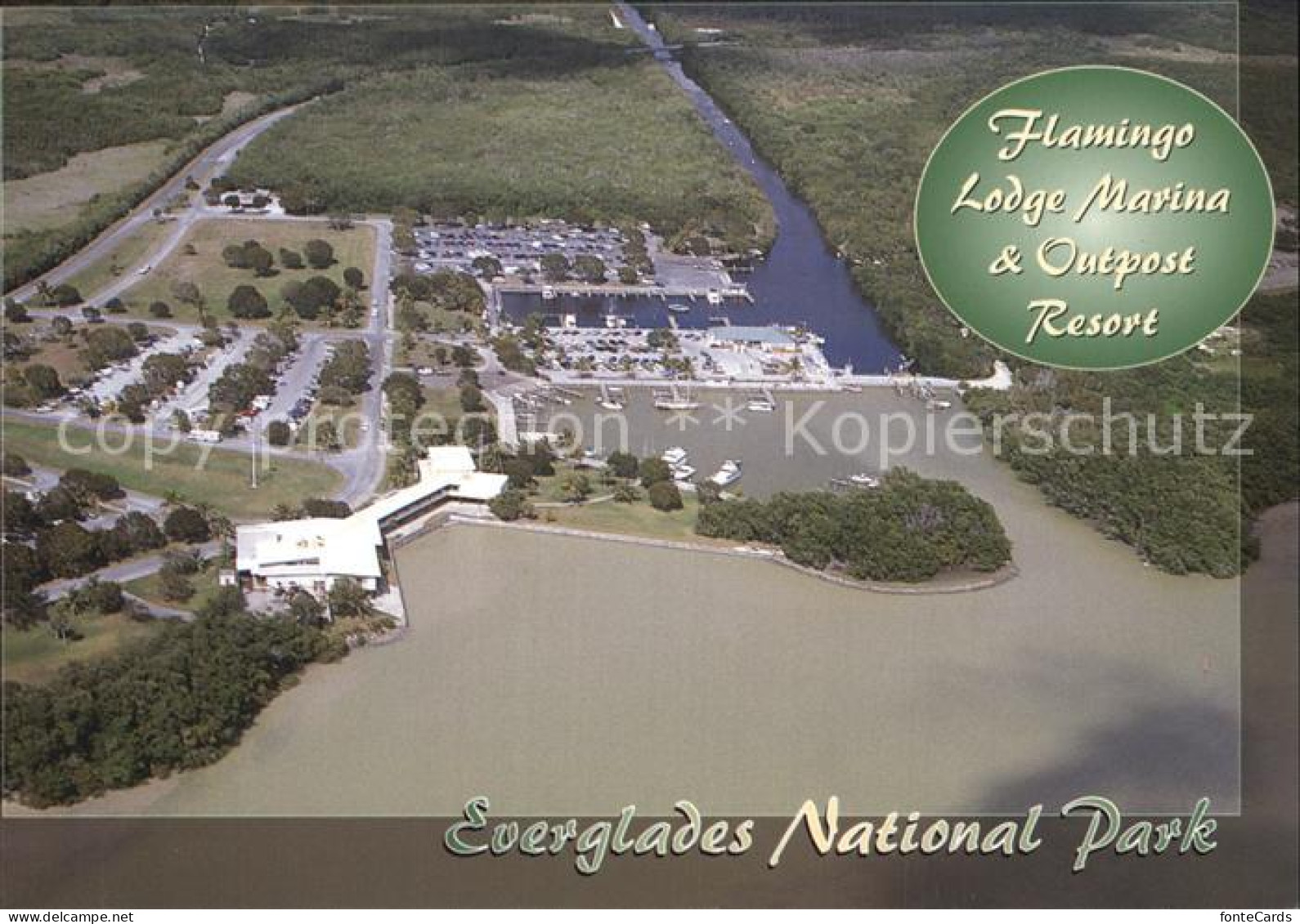 72565995 Florida_US-State Everglades National Park Flamingo Lodge Marina And Out - Other & Unclassified