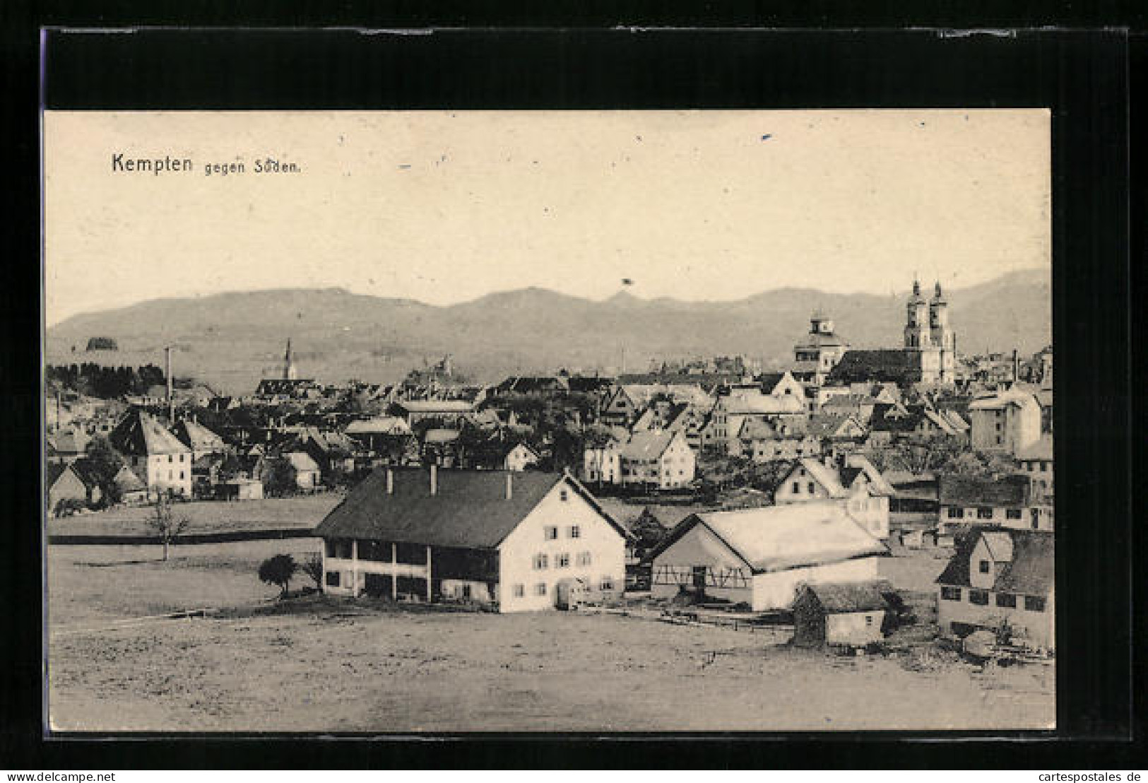 AK Kempten, Ortsansicht Gegen Süden  - Kempten