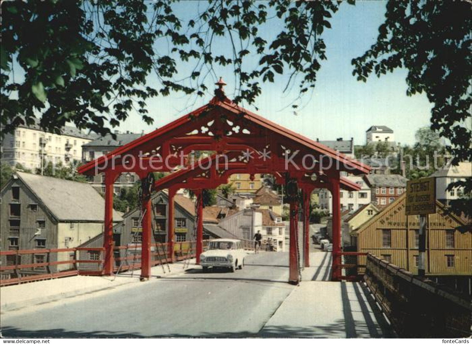 72564351 Trondheim The Old City Bridge Trondheim - Norway