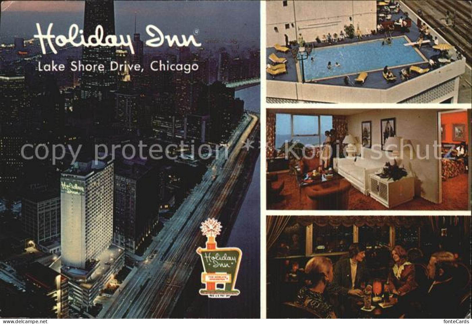 72562689 Chicago_Illinois Hotel Holiday Inn Lake Shore Drive - Autres & Non Classés