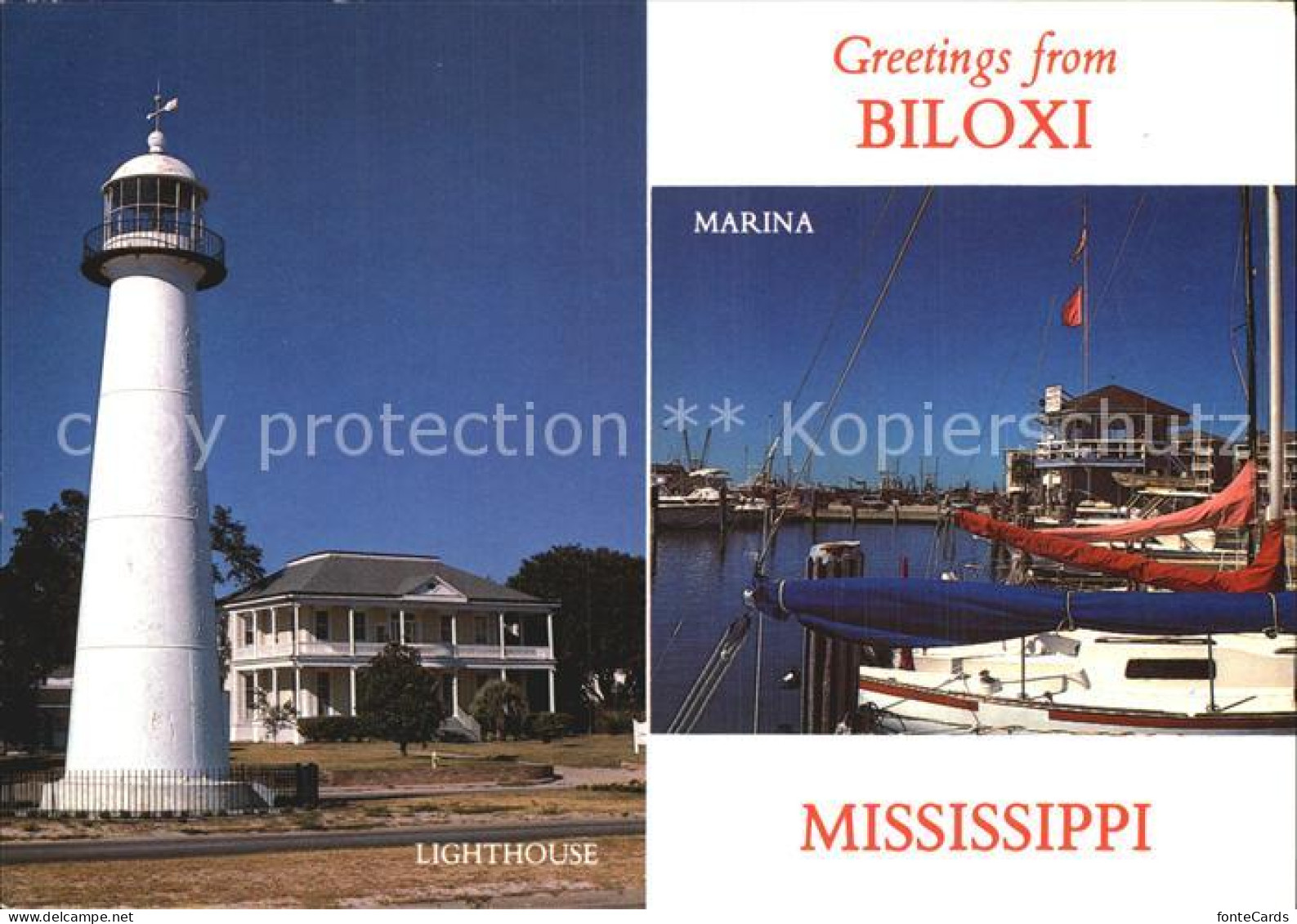 72556394 Biloxi Hafen Leuchtturm - Other & Unclassified