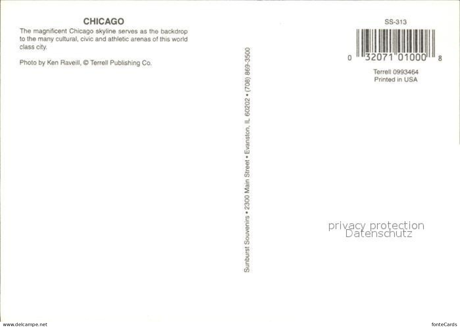 72556358 Chicago_Illinois Fliegeraufnahme  - Andere & Zonder Classificatie