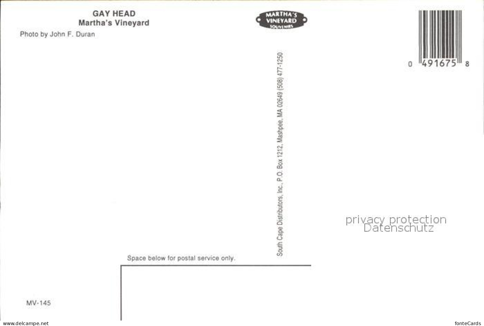 72555759 Vineyard_Haven Fliegeraufnahme Gay Head - Autres & Non Classés