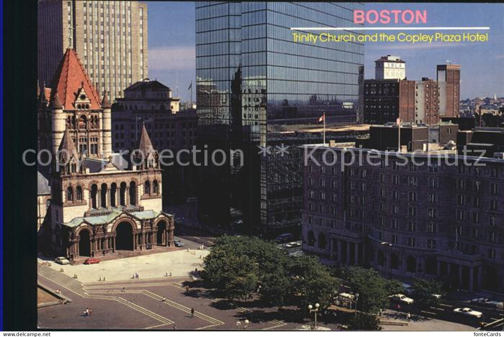 72555729 Boston_Massachusetts Copley Square - Sonstige & Ohne Zuordnung