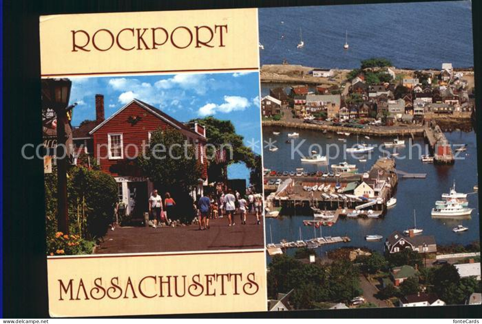 72555720 Rockport_Massachusetts Fliegeraufnahme Teilansicht  - Otros & Sin Clasificación