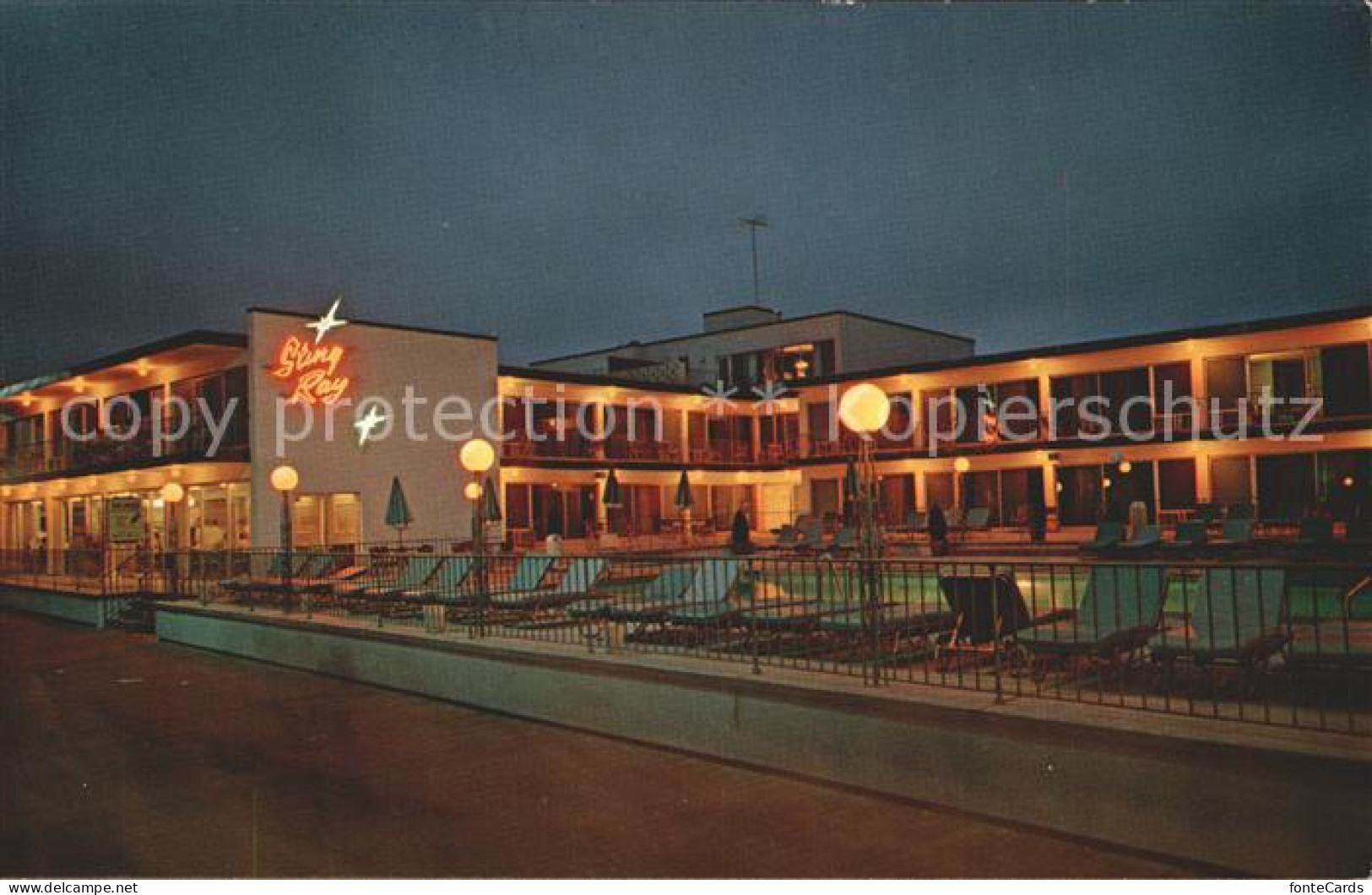 71943158 Ocean_City_New_Jersey Sting Ray Motor Inn - Other & Unclassified