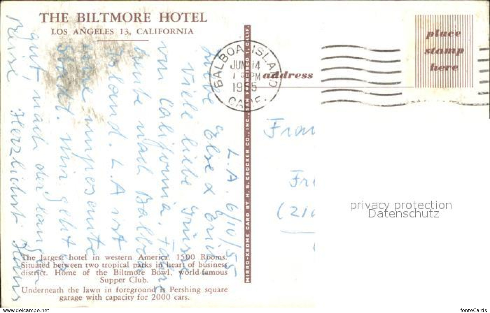 71943125 Los_Angeles_California Biltmore Hotel - Other & Unclassified