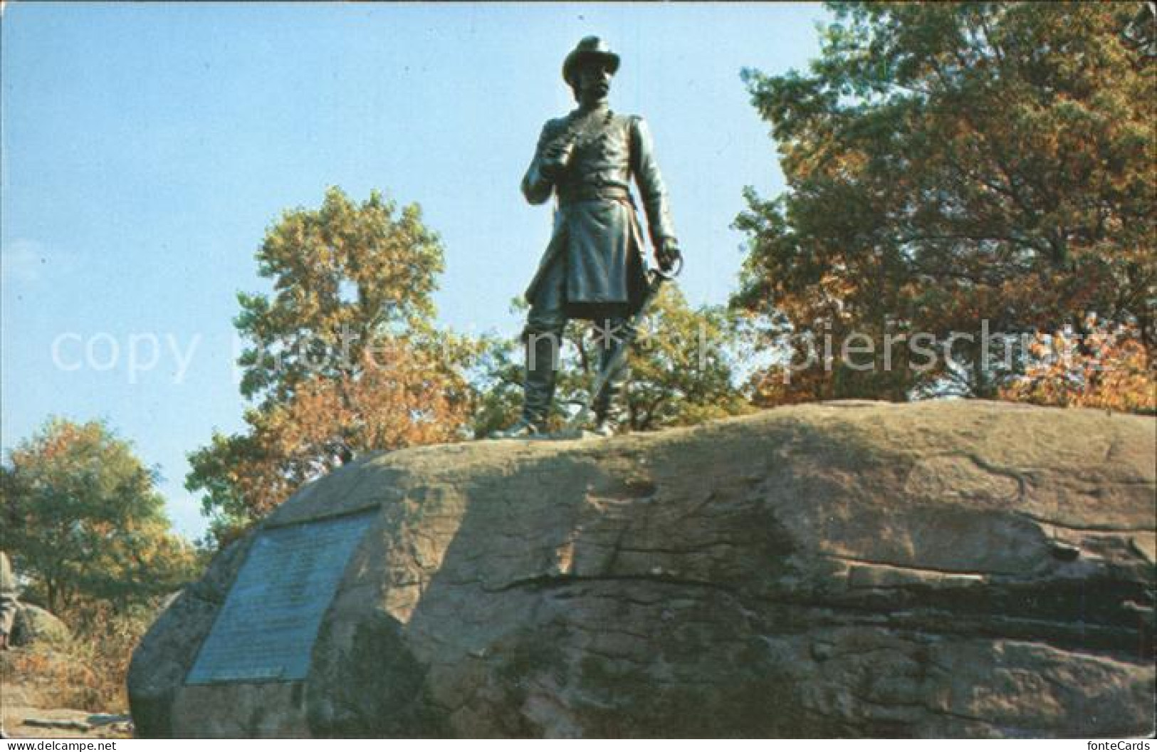 71942439 Gettysburg Pennsylvania Warren Monument Gettysburg Pennsylvania - Other & Unclassified