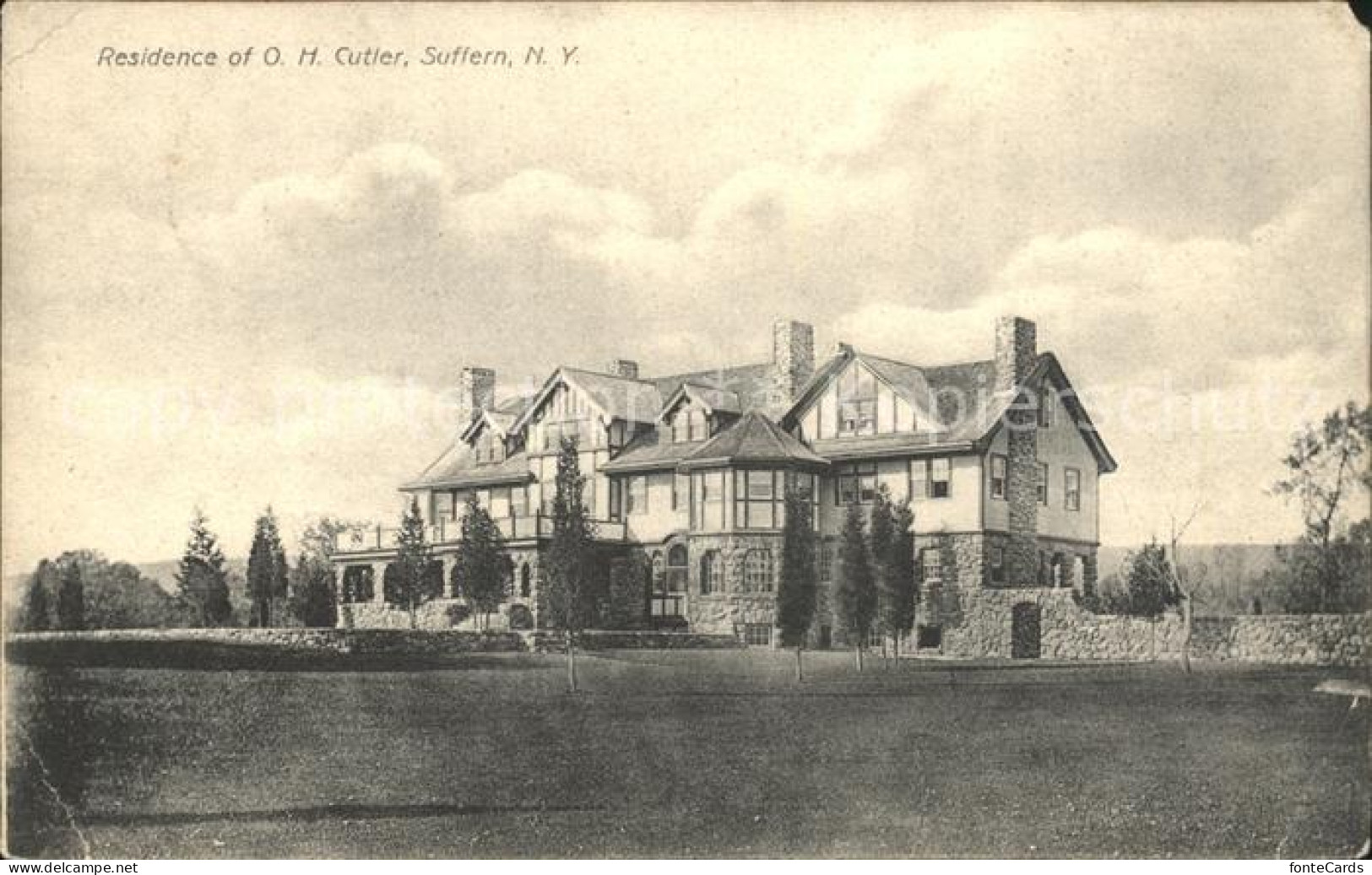 71941793 Suffern Residence Of O.H. Cutler - Other & Unclassified