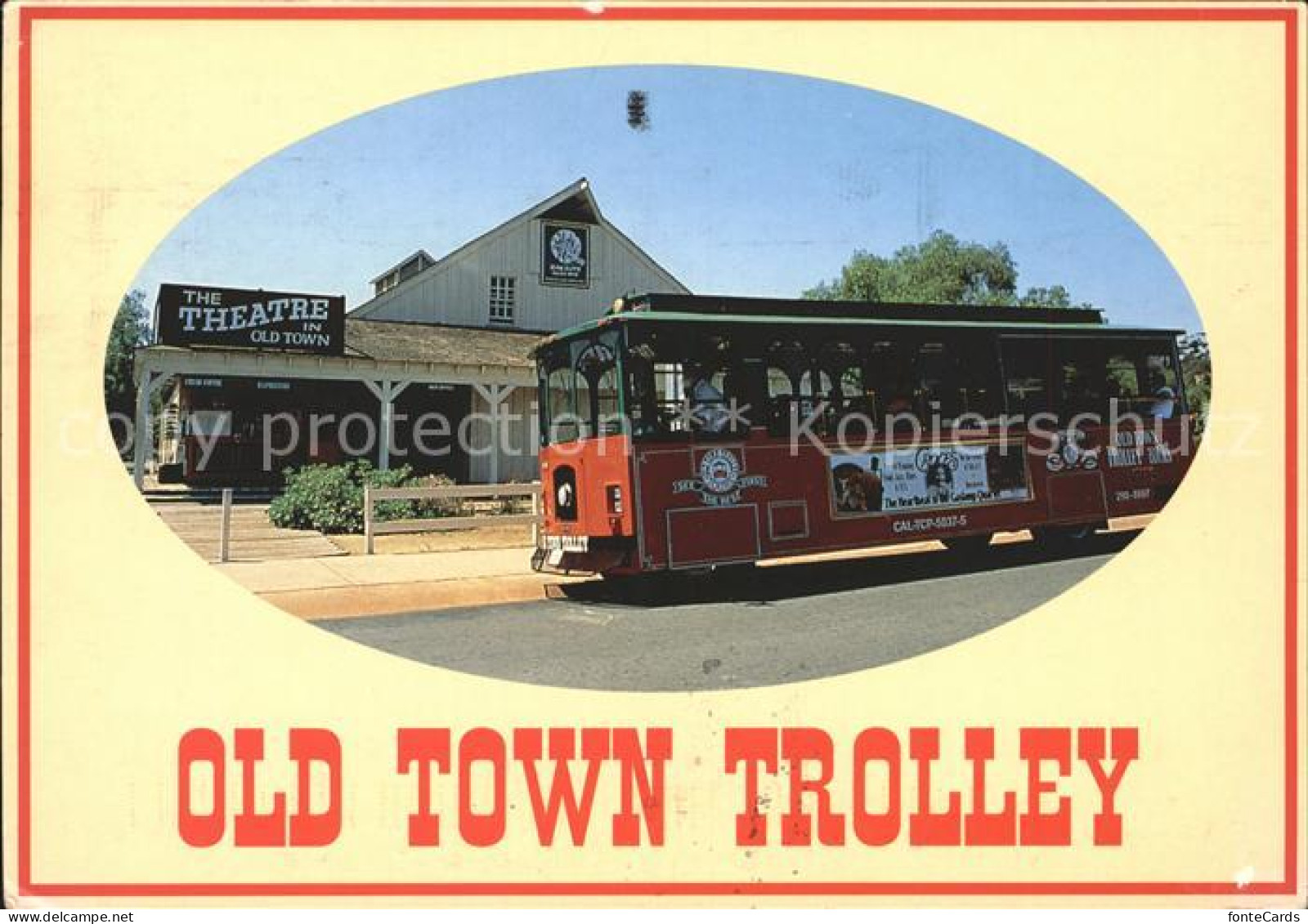 71941574 San_Diego_California Old Town Trolley - Autres & Non Classés