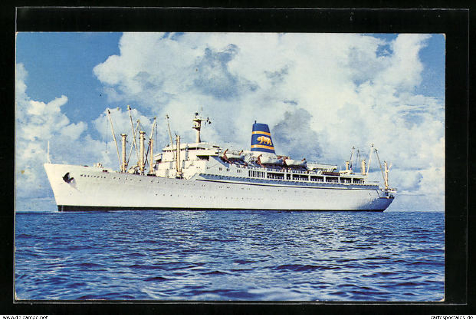 AK Passagierschiff SS Mariposa Auf Ruhiger See  - Paquebots