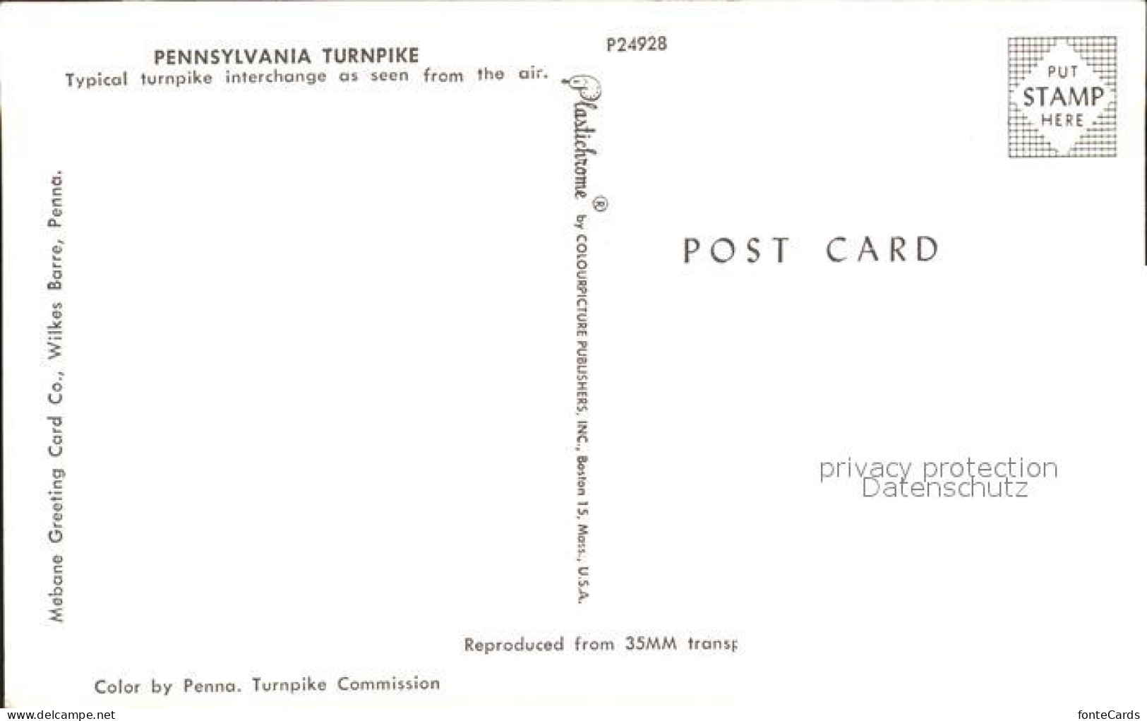 71941097 Pennsylvania Turnpike Aerial View Pennsylvania Turnpike - Autres & Non Classés