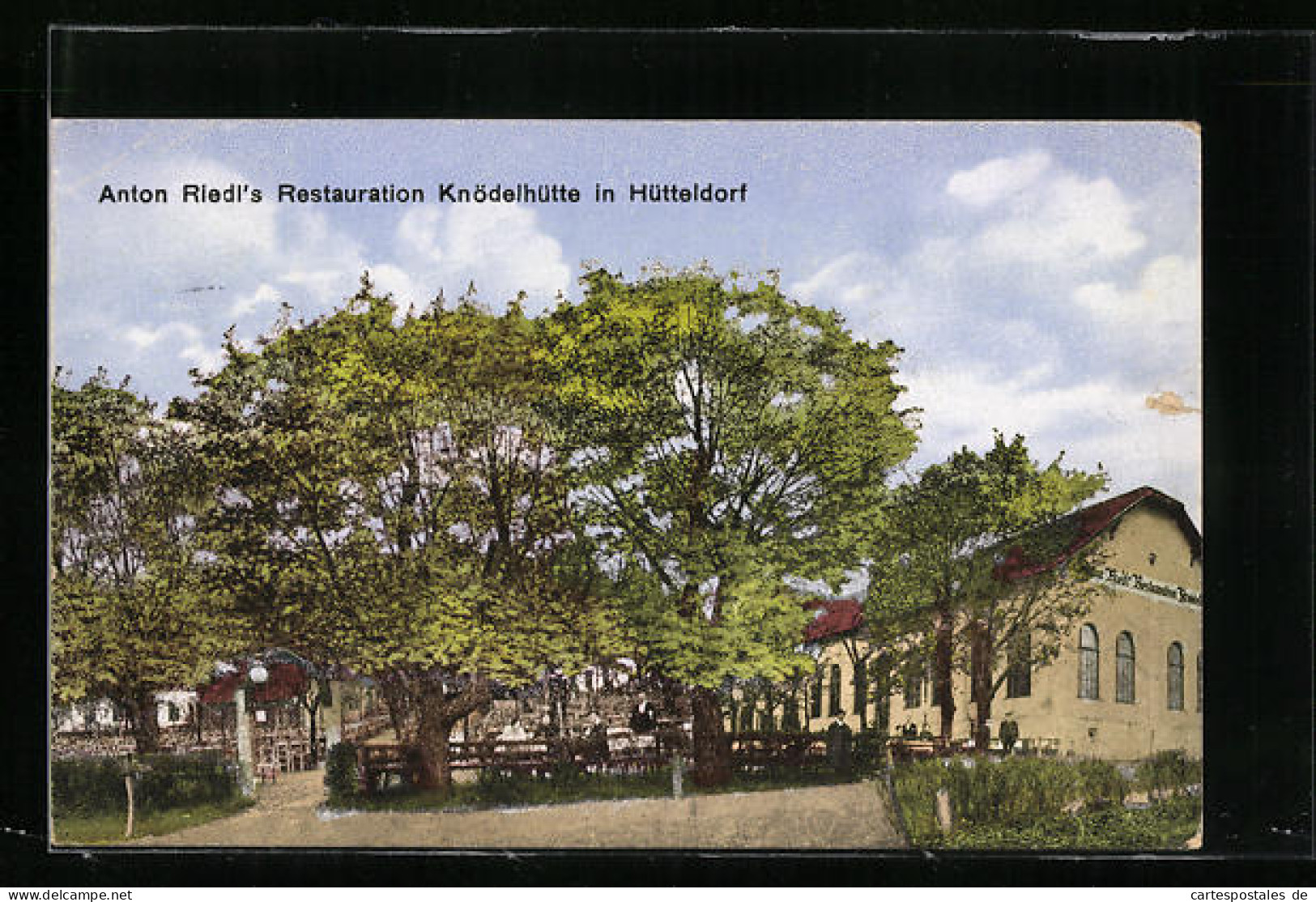 AK Wien-Hütteldorf, Restauration Knödelhütte  - Other & Unclassified