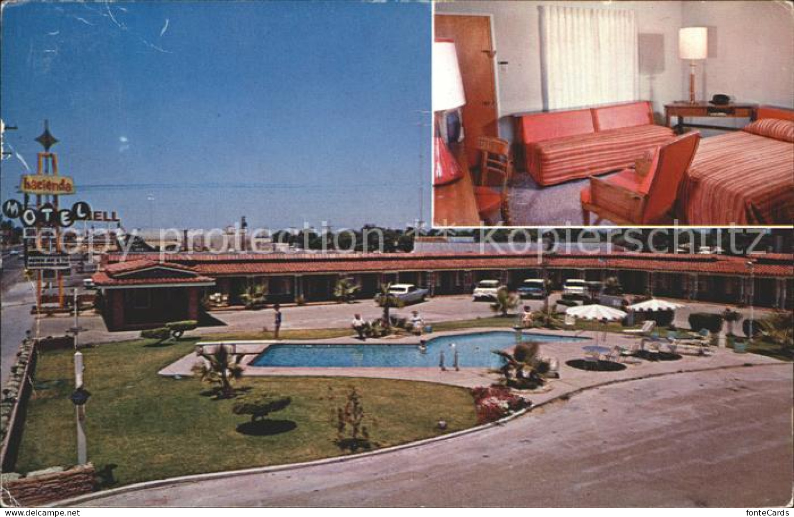 71940998 Tracy_California Motel Hacienda Swimming Pool Room - Other & Unclassified