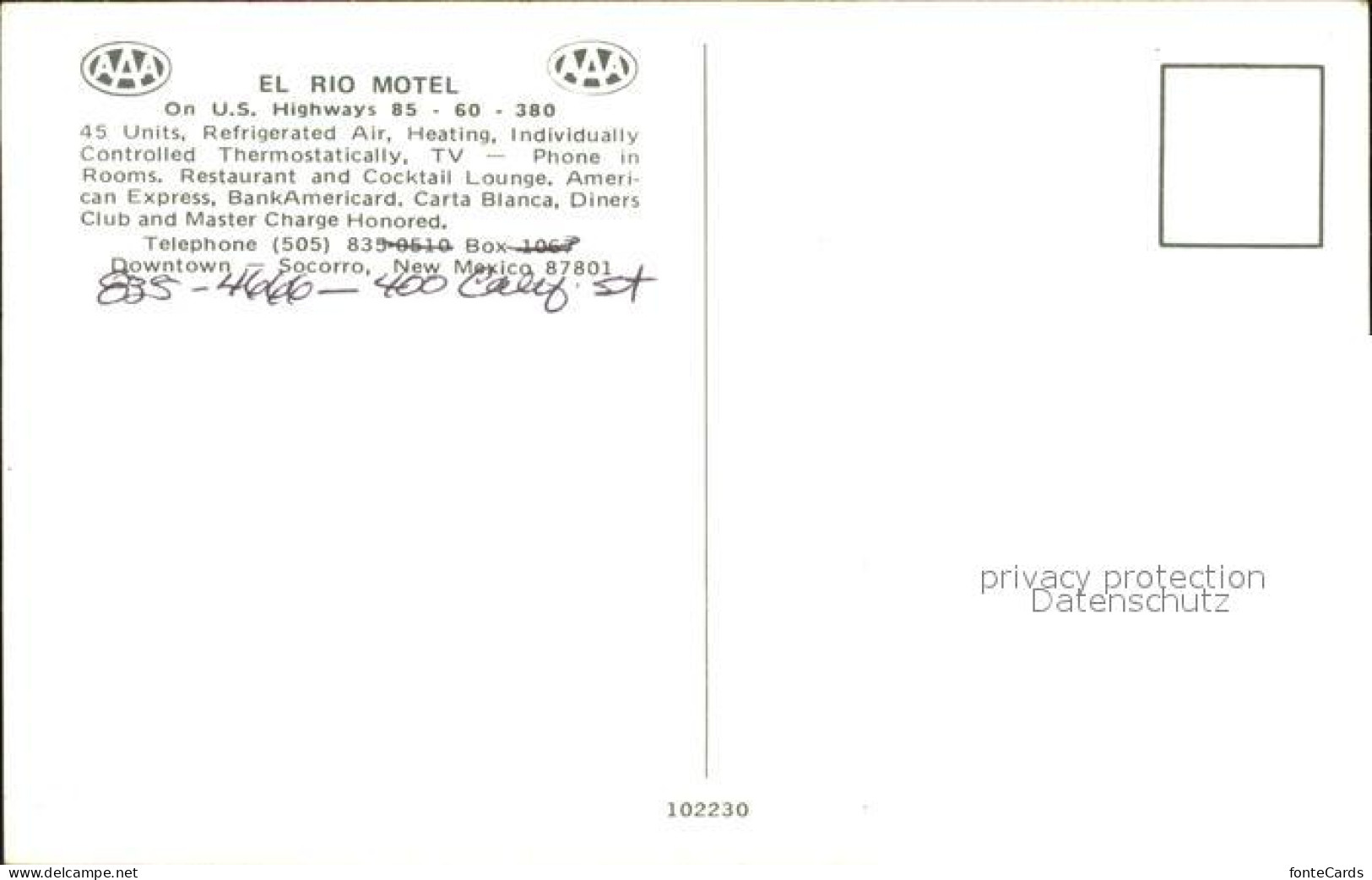 71940988 Socorro El Rio Motel Swimming Pool - Other & Unclassified