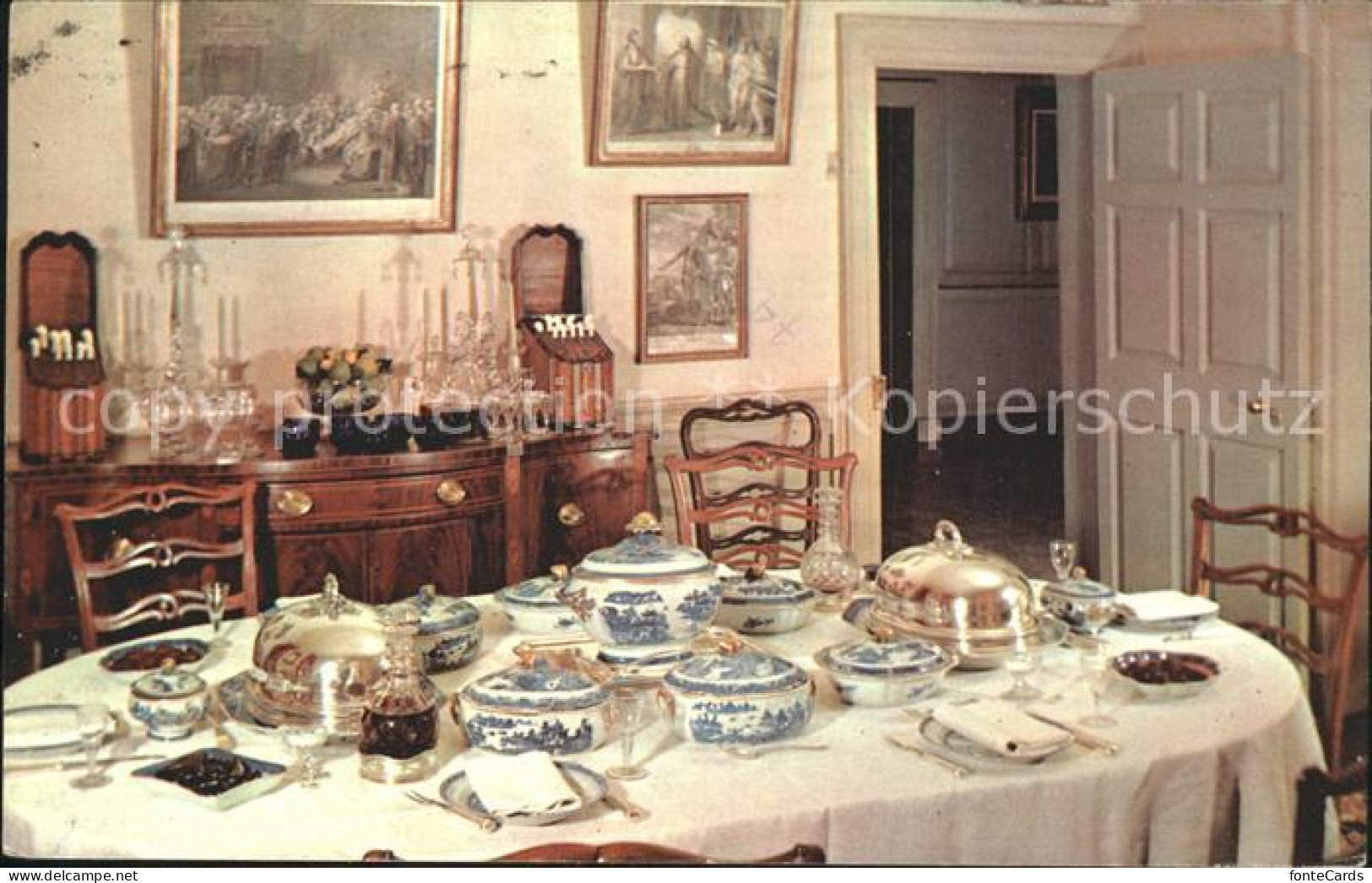 71940982 Mount_Vernon_Virginia Dining Room - Other & Unclassified