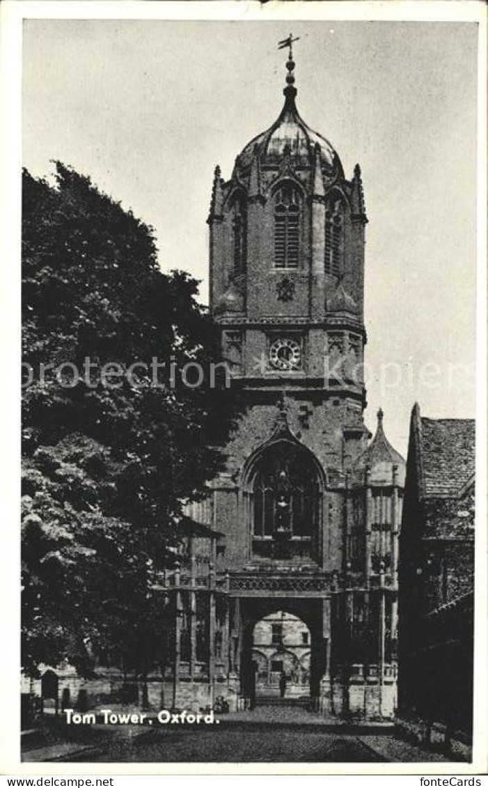 71940919 Oxford Oxfordshire Tom Tower  - Other & Unclassified