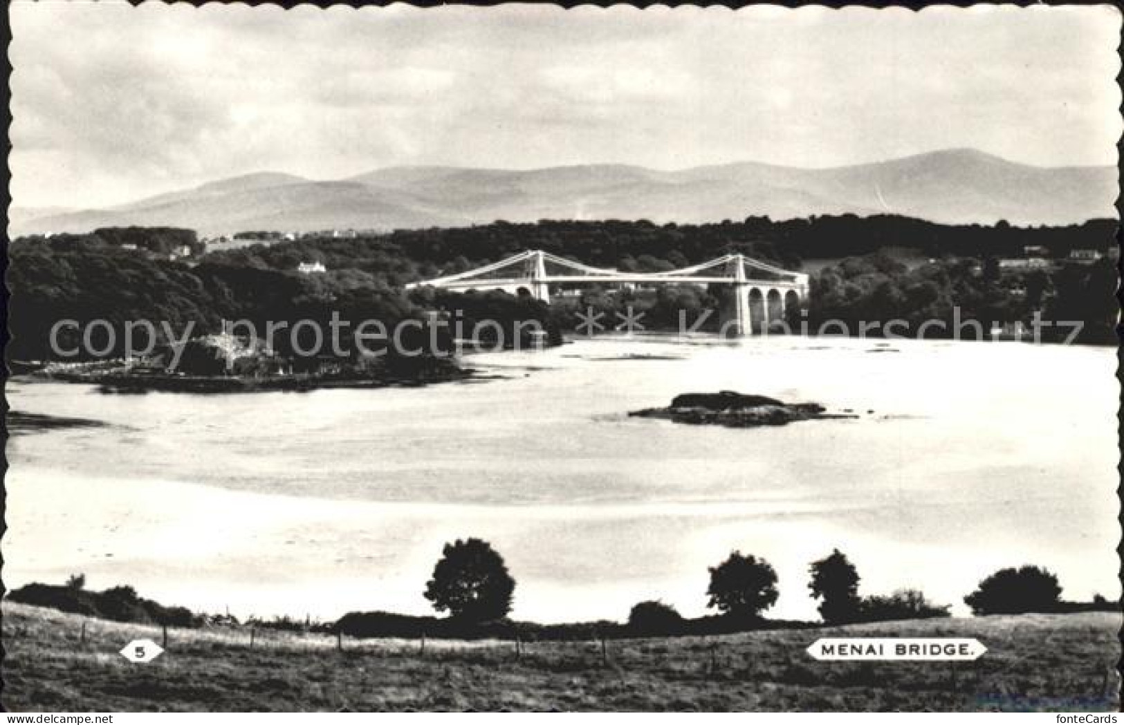 71940863 Anglesey Wales Menai Bridge  - Other & Unclassified