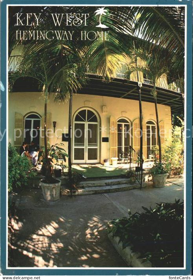 71939391 Key_West Ernest Hemingway Home Museum - Sonstige & Ohne Zuordnung