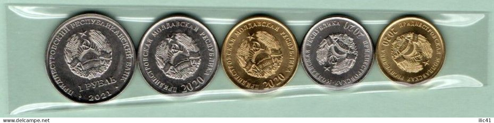 Moldova Moldova Transnistria 2020  Coins  "Change Coins Of Transnistria" UNC - Moldavie