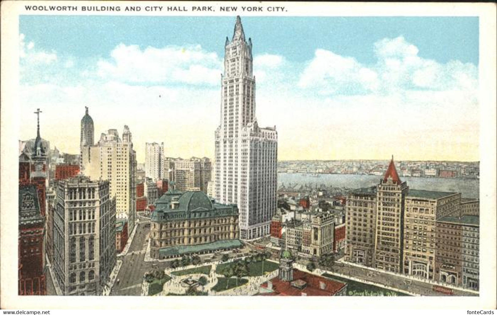 71937937 New_York_City Woolworth Building - Autres & Non Classés