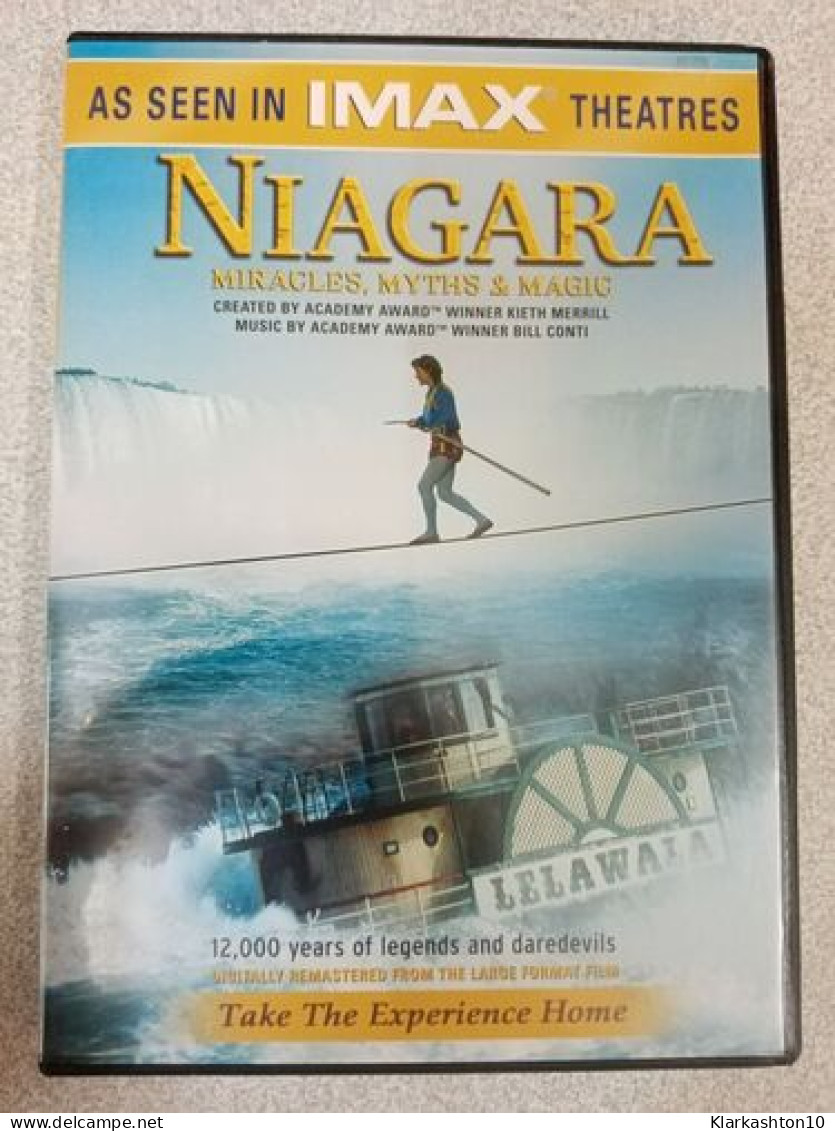 DVD Documentaire - Niagara Miracles Myths And Magic - Autres & Non Classés