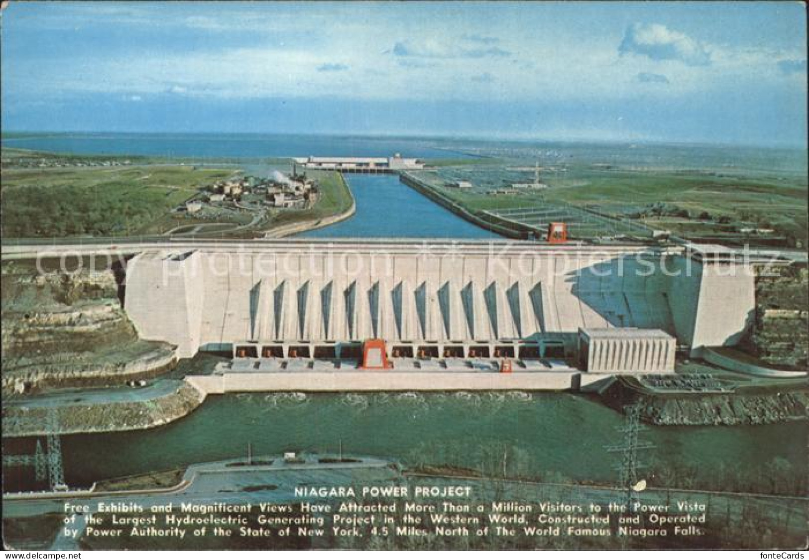 71935522 St Lawrence Niagara Power Project Power Dam  - Autres & Non Classés