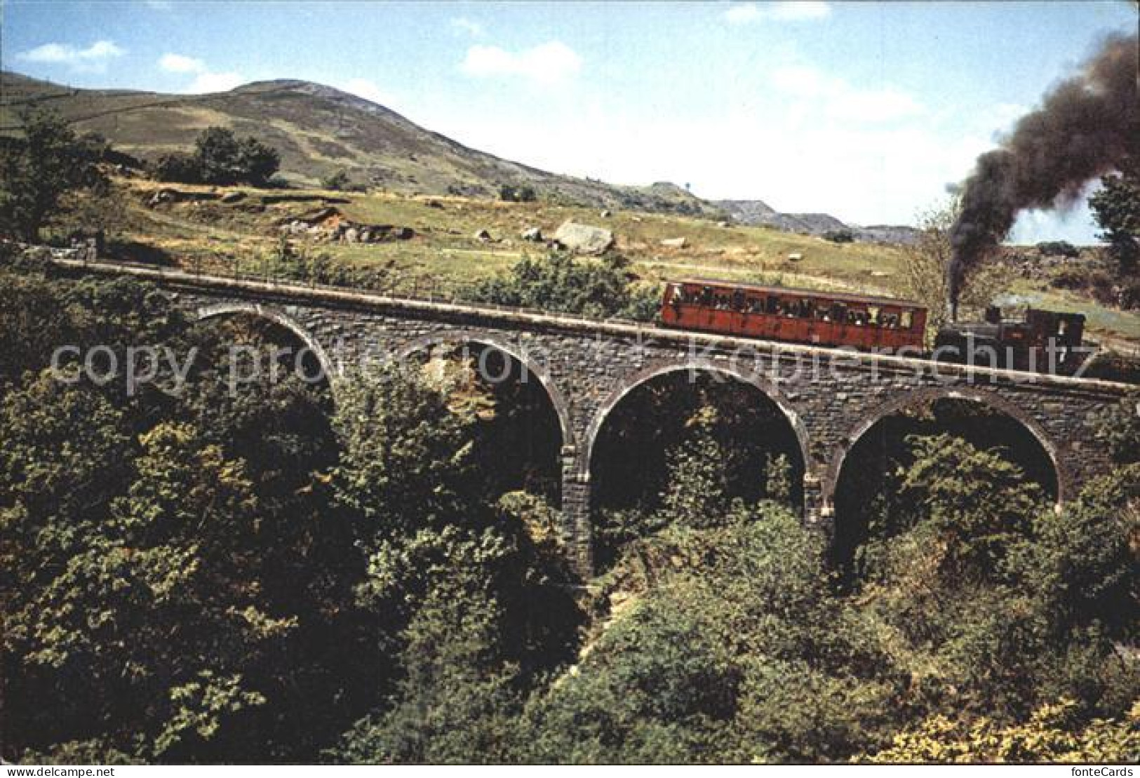 71935481 Llanberis Snowdon Train Viaduct Llanberis - Other & Unclassified